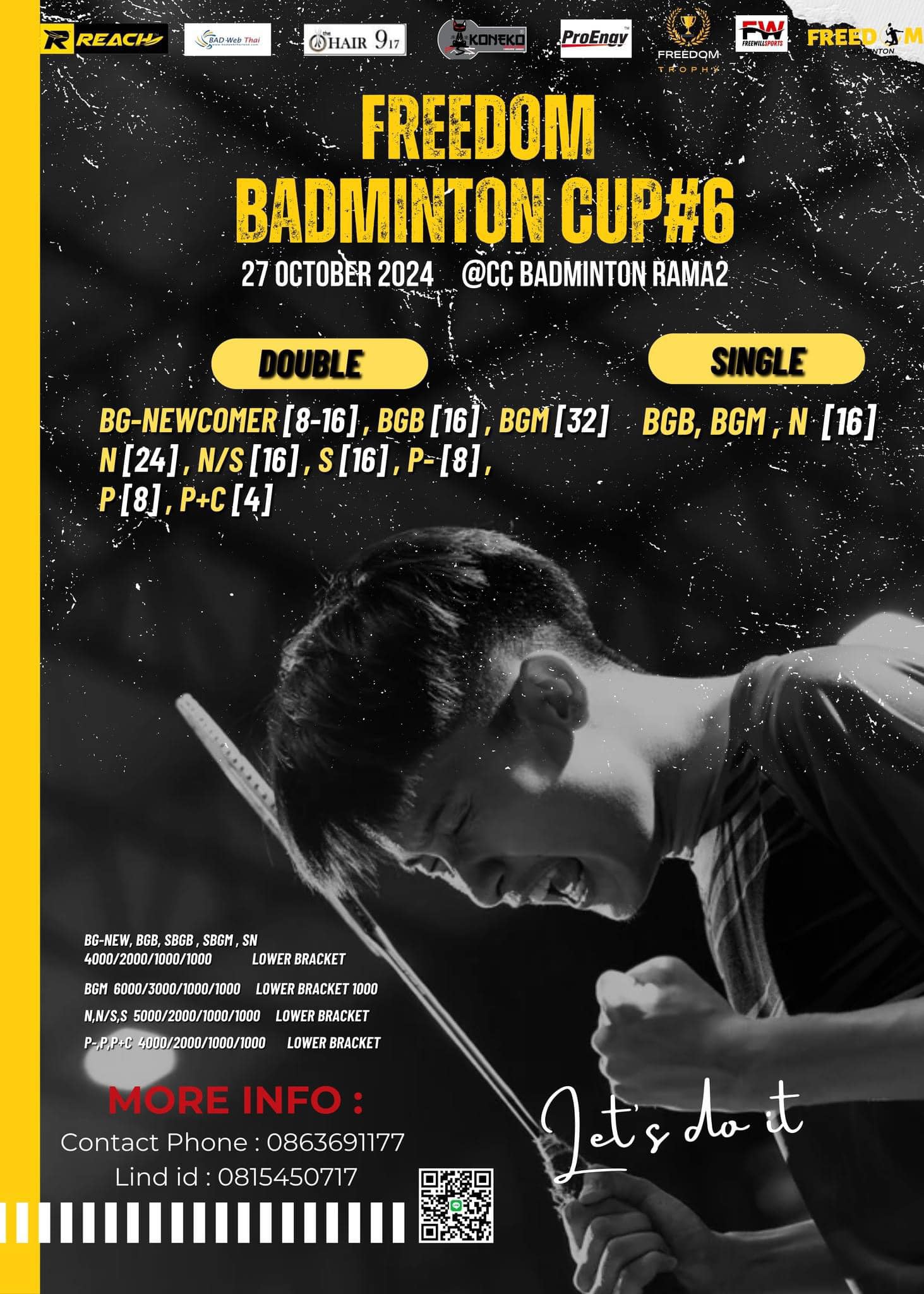  FreeDom Badminton Cup#6