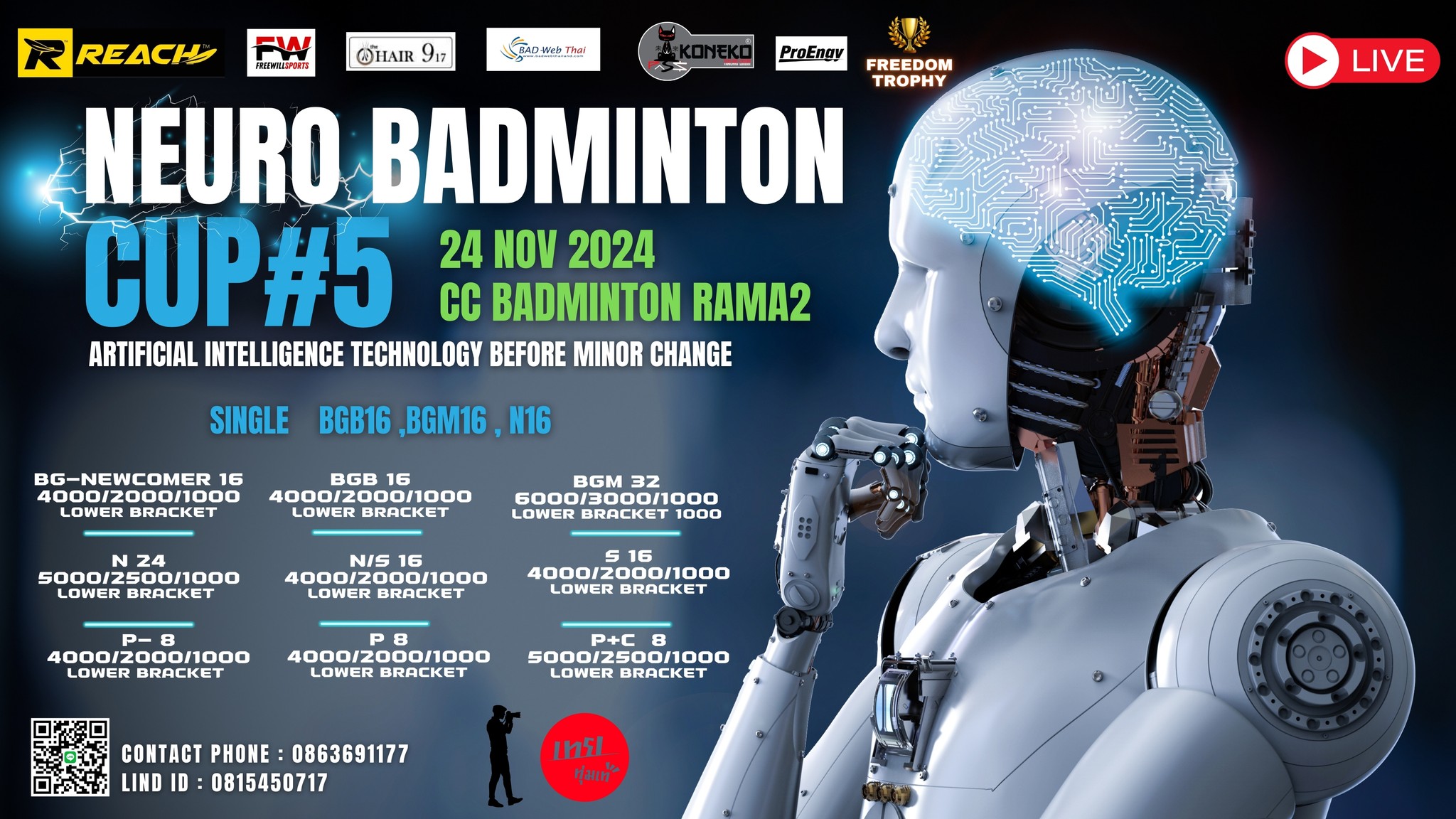 Neuro Badminton Cup#5